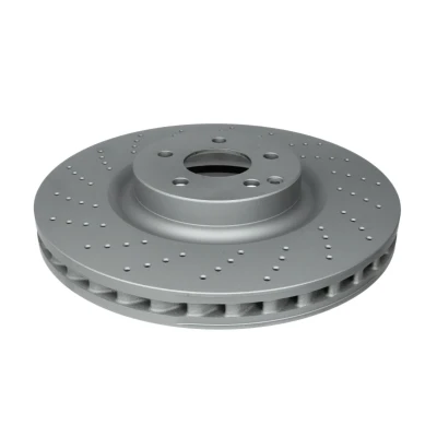 Abbildung von ATE 24.0136 0102.1 Bremsscheibe 360,0 36,0 5 112,0 gelocht/innenbel. beschichtet legiert/hochgekohlt MERCEDES BENZ: E Class Saloon, S Saloon
