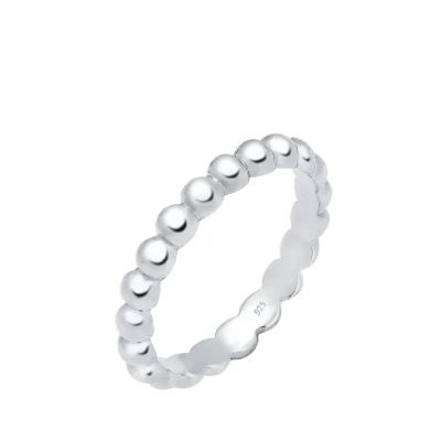 Abbildung von Elli Ergoldet Ring, Damen, Größe: 54, Silber