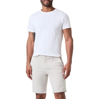 Abbildung von ONLY &amp; SONS Herren ONSMARK 0209 Melange Shorts NOOS Chinoshorts, Chinchilla, XXL
