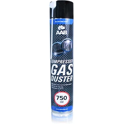 Abbildung von AABCOOLING Druckluftspray 1x750ml, Air Duster, Druckgasreiniger, Druckluft Dose, Reinigung von Multimedia und Bürogeräte, Tastatur, Keyboard, Bildschirmen, Luftdruck spray, Druckluftreiniger