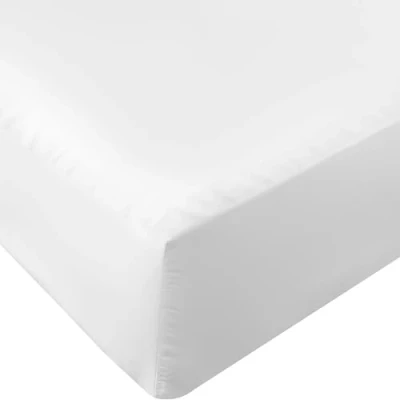 Abbildung von Utopia Bedding Queen Size Spannbetttuch Bettlaken Tiefe Tasche weiche Mikrofaser schrumpft und lichtbeständig pflegeleicht nur 1 (weiß)