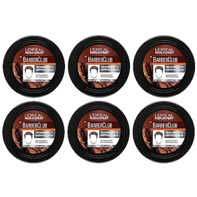 Abbildung von L&#039;Oréal Paris Men Expert Barber Club Thickening Paste, 6er Pack (6 x 75 ml)