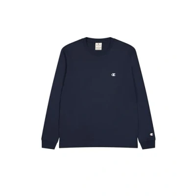 Abbildung von Champion LONG Sleeve Langarmshirt, Herren, Größe: XL, Dark blue