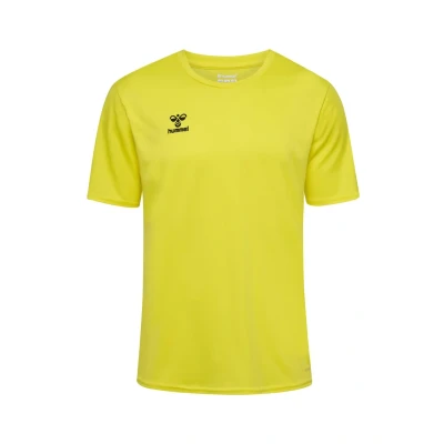 Abbildung von Hummel Essential Sport Tshirt, Herren, Größe: XL, Blazing yellow