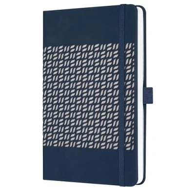 Abbildung von SIGEL J5205 Wochenkalender Jolie 2025, ca. A5, dunkelblau, Hardcover mit samtig weicher Oberfläche, Gummiband, Stiftschlaufe, Einstecktasche, 174 S., vegan, aus nachhaltigem Papier, Terminplaner