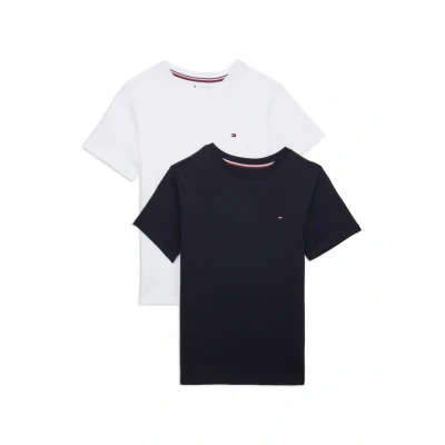 Abbildung von Tommy Hilfiger TEE 2 PACK Tshirt basic für Kinder, Größe: 140 152, Blue