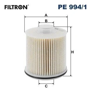Abbildung von FILTRON PE 994/1 Kraftstofffilter Filtereinsatz RENAULT: Clio V Hatchback
