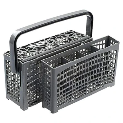 Abbildung von Besteckkorb Korb Universal teilbar für fast alle 45cm 60cm Spülmaschine Geschirrspüler passend AEG Bosch Bauknecht Beko Candy SMEG Gorenje