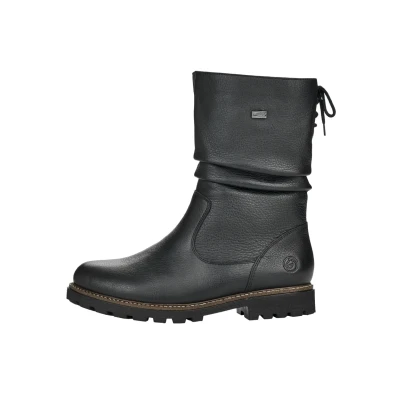 Abbildung von Remonte Winterstiefel, Blockabsatz, Winterboots mit Falten am slouchy Schaft, schmale Form