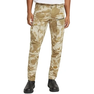 Abbildung von G STAR Rovic 3D Cargohose, Herren, Größe: 34x34, Dk brick gd glitch beach camo