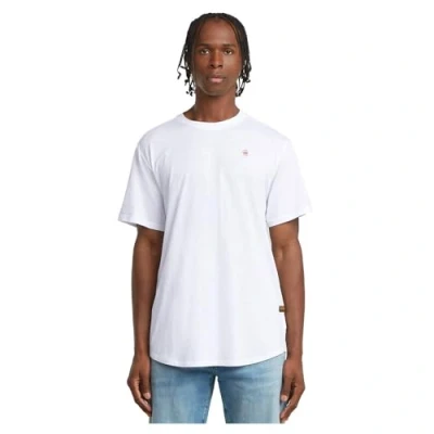 Abbildung von G STAR LASH BACK Graphic Tshirt print, Herren, Größe: XXL, White