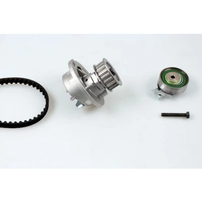 Abbildung von HEPU PK03460 Wasserpumpe + Zahnriemensatz 111 OPEL: Meriva A, Astra G CC, Caravan