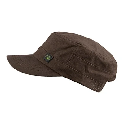 Abbildung von CHILLOUTS EL Paso Hat Military Cap Army Schirmmütze Sommer Kopfbedeckung, Militär Herren Verstellbar, Feldmütze Atmungsaktiv, Mütze mit Schirm UPF 50+ UV Schutz, braun