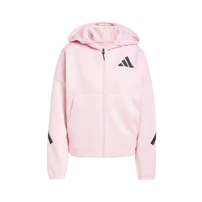 Abbildung von adidas Sportswear Sweatjacke, Damen, Größe: XS, True pink