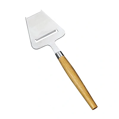 Abbildung von Cilio 296624 Formaggio Käsehobel, Holz, silber, natur