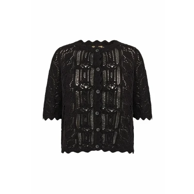 Abbildung von Soyaconcept Strickjacke, Damen, Größe: Large, Black