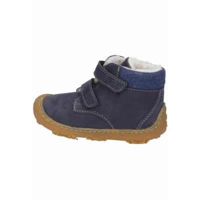 Abbildung von RICOSTA Jungen Winterstiefel NICO, Kinder Lauflernschuhe, Weite: Weit, terracare,Barfuß Schuh, Outdoor Kinderschuhe, gefüttert, warm, See (180), 26 EU