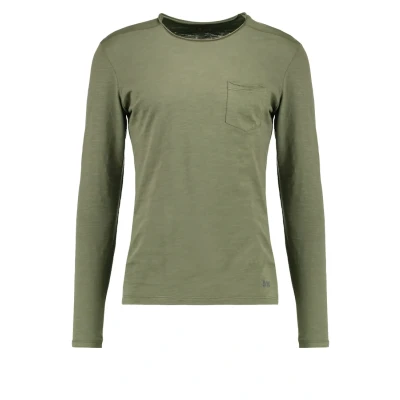 Abbildung von Blend Bhbhnicolai TEE L.S. Langarmshirt, Herren, Größe: Large, Olive