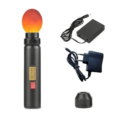 Abbildung von Ei Befruchteter Tester, Schierlampe für Hühnereier, Leuchtkraftige LED kühles Licht zum Beobachtung der Inkubation von Eiern, Eierkerze Zucht Fruchtbarkeitsprüfer Inkubator