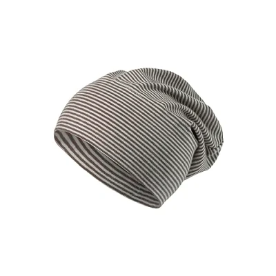 Abbildung von Sterntaler Baby Unisex Beanie GOTS Mütze Baby, Kinderbeanie, Babymütze aus Baumwolle mit Bindeband braun, 41