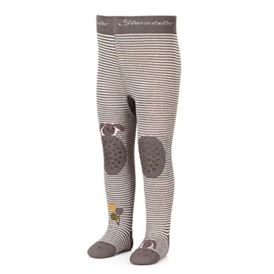 Abbildung von Sterntaler Kleinkind Unisex Krabbelstrumpfhose Elefant Eddy Babystrumpfhose, grau, 86