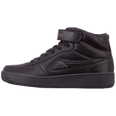 Abbildung von Kappa Unisex Bash Mid sneakers, Schwarz, 37 EU