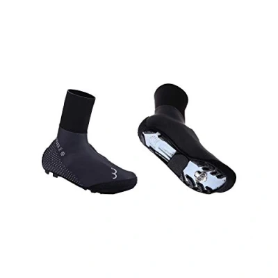 Abbildung von BBB Cycling Fahrrad UltraWear Zipperless fur Herren und Damen Regenschutz Thermo Wasserdicht Uberschuhe Rennrad MTB BWS 25 43/44, Black, warmweiß