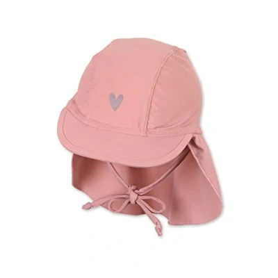 Abbildung von Sterntaler Unisex Kinder Badeschirmmütze mit Nackenschutz Schirmmütze Herz UV Schutz 50+ zartrosa, 47