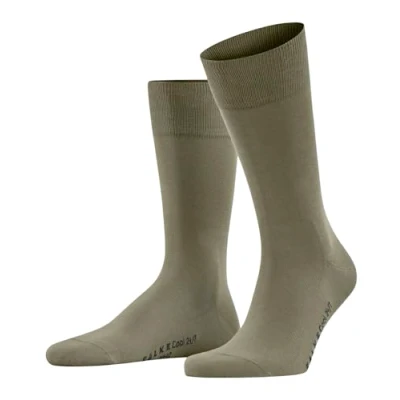 Abbildung von FALKE Herren Socken Cool 24/7 M So Baumwolle einfarbig 1 Paar, Grün Crocodile 7503, 43 44