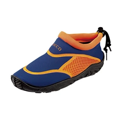 Abbildung von BECO Badeschuhe / Surfschuhe für Kinder blau/orange 22