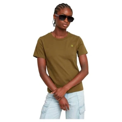 Abbildung von G STAR Nifous Tshirt basic, Damen, Größe: Large, Wild olive