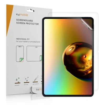 Abbildung von kwmobile 2X Tablet Schutzfolie kompatibel mit Xiaomi Pad 6S Pro 12.4 Folie Full Screen Protector Displayfolie entspiegelt