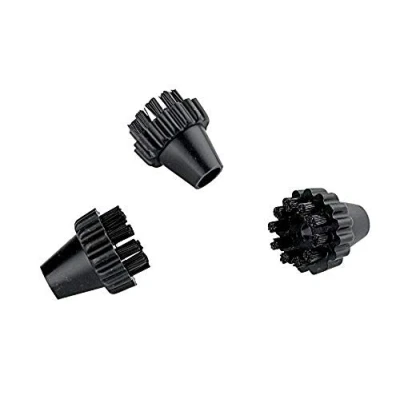 Abbildung von Polti Kit 3 schwarz runde bürste für vaporetto POLPAEU250