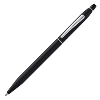 Abbildung von Cross Click Kugelschreiber (Druckmechanik, Schreibfarbe: schwarz) schwarz Lack