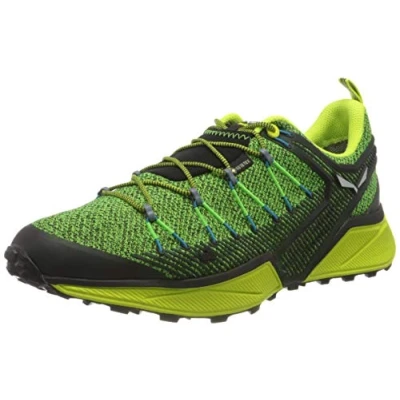 Abbildung von Salewa Herren MS Dropline Gore TEX Traillaufschuhe, Black Out/Blue Danube, 46 EU