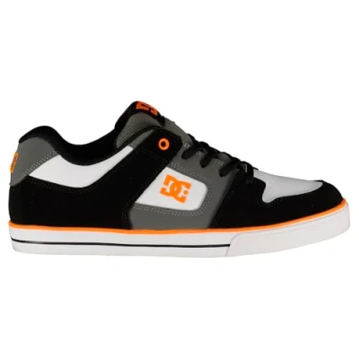 Abbildung von DC Shoes PURE Elastic SHOE Unisex Skateschuh für Kinder, Größe: 35, Grey/black/white Schuhe