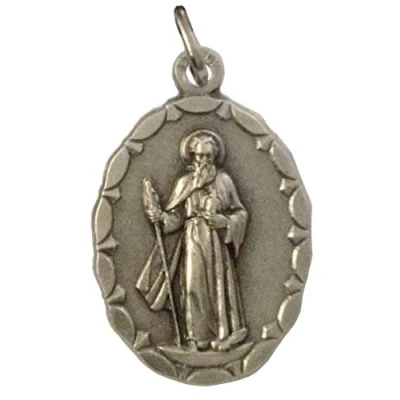 Abbildung von Ovale Medaille des Heiligen Judas Thaddäus, Apostels Schutzpatron der Unmöglichen Fälle 100% Made in Italy