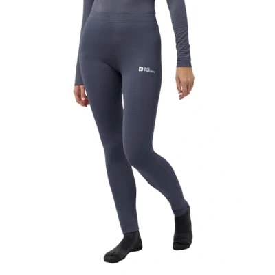 Abbildung von Jack Wolfskin Infinite WARM Pants W Unterhose lang, Damen, Größe: Large, Graphite