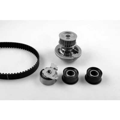 Abbildung von HEPU PK03163 Wasserpumpe + Zahnriemensatz 171 CHEVROLET: Captiva, OPEL: Vectra B Saloon, Estate
