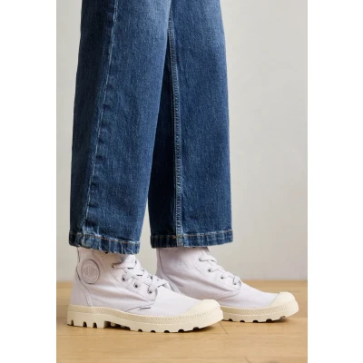 Abbildung von Palladium Pampa Schnürstiefelette, Damen, Größe: 39, Milk galaxy Schuhe