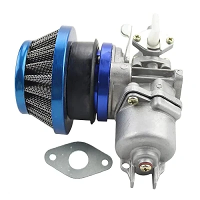 Abbildung von GOOFIT Tuning Vergaser mit Luftfilter Ersatz für 2 Takt 47cc 49cc Mini ATV Quad Dirtbike Pocketbike
