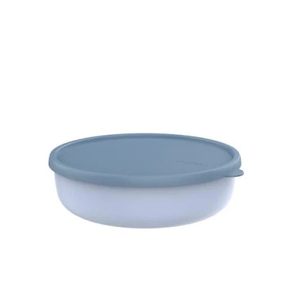 Abbildung von Mepal Mikrowellengeschirr Lumina Frischhaltedosen mit Deckel für Kühlschrank, Gefrierschrank, Dampfgarer &amp; Mikrowelle Mikrowellenschüsseln Aufbewahrungsbox 2000 ml Nordic blue