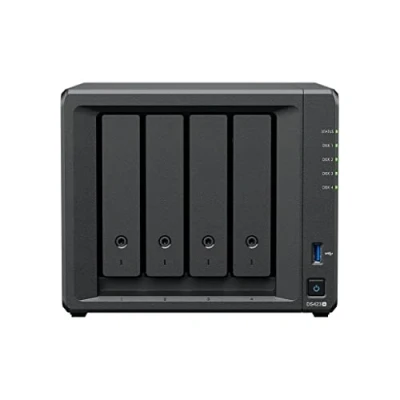 Abbildung von Synology DS423+ 4 Bay Diskstation NAS (Intel Celeron J4125 Core 2GB Ram 2xRJ 45 1GbE LAN Port) 16TB Bundle mit x 4TB Seagate IronWolf HDDs