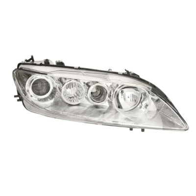 Abbildung von VAN WEZEL 2754962 Scheinwerfer rechts H1/H1 glasklar für Rechtsverkehr mit Stellmotor LWR P14.5s MAZDA: 6 Saloon, Hatchback