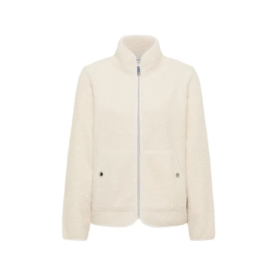 Abbildung von Cecil Fleecejacke, Damen, Größe: Medium, Weiß
