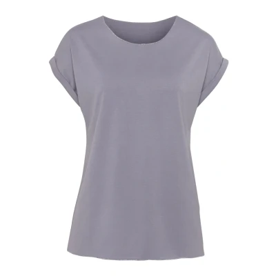 Abbildung von Lascana Tshirt basic, Damen, Größe: 48/50, Flieder