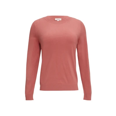 Abbildung von s.Oliver AUS Viskosemix Strickpullover, Damen, Größe: 34, Papaya
