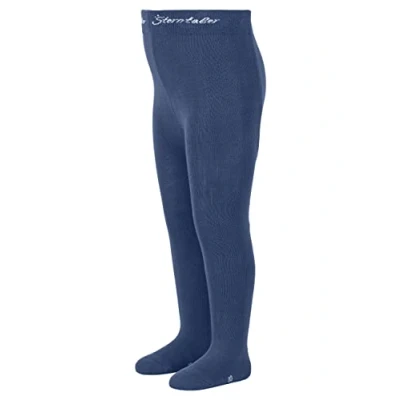 Abbildung von Sterntaler Baby Jungen Strumpfhose Kleinkind Uni, Blau, 74