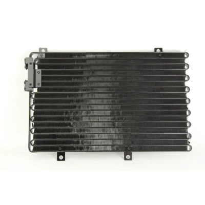 Abbildung von NISSENS 94208 Klimakondensator ohne Trockner Aluminium 570 R 134a