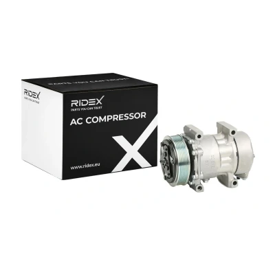 Abbildung von NISSENS 89053 Kompressor SD6V12 12 PAG 46 R 134a PEUGEOT: 307 Estate, 206 Hatchback, CC, RENAULT: Clio 4